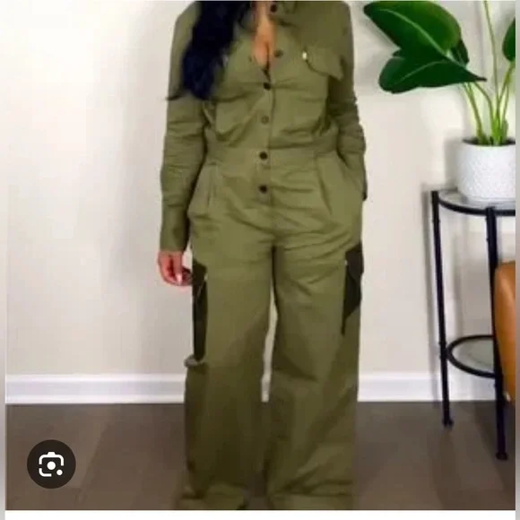 Zara Patchwork Jumpsuit.Limited Edition. New With Tags. - Picture 4 of 11